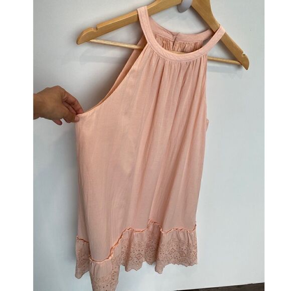 LOFT Peach Sundress - Picture 2 of 10